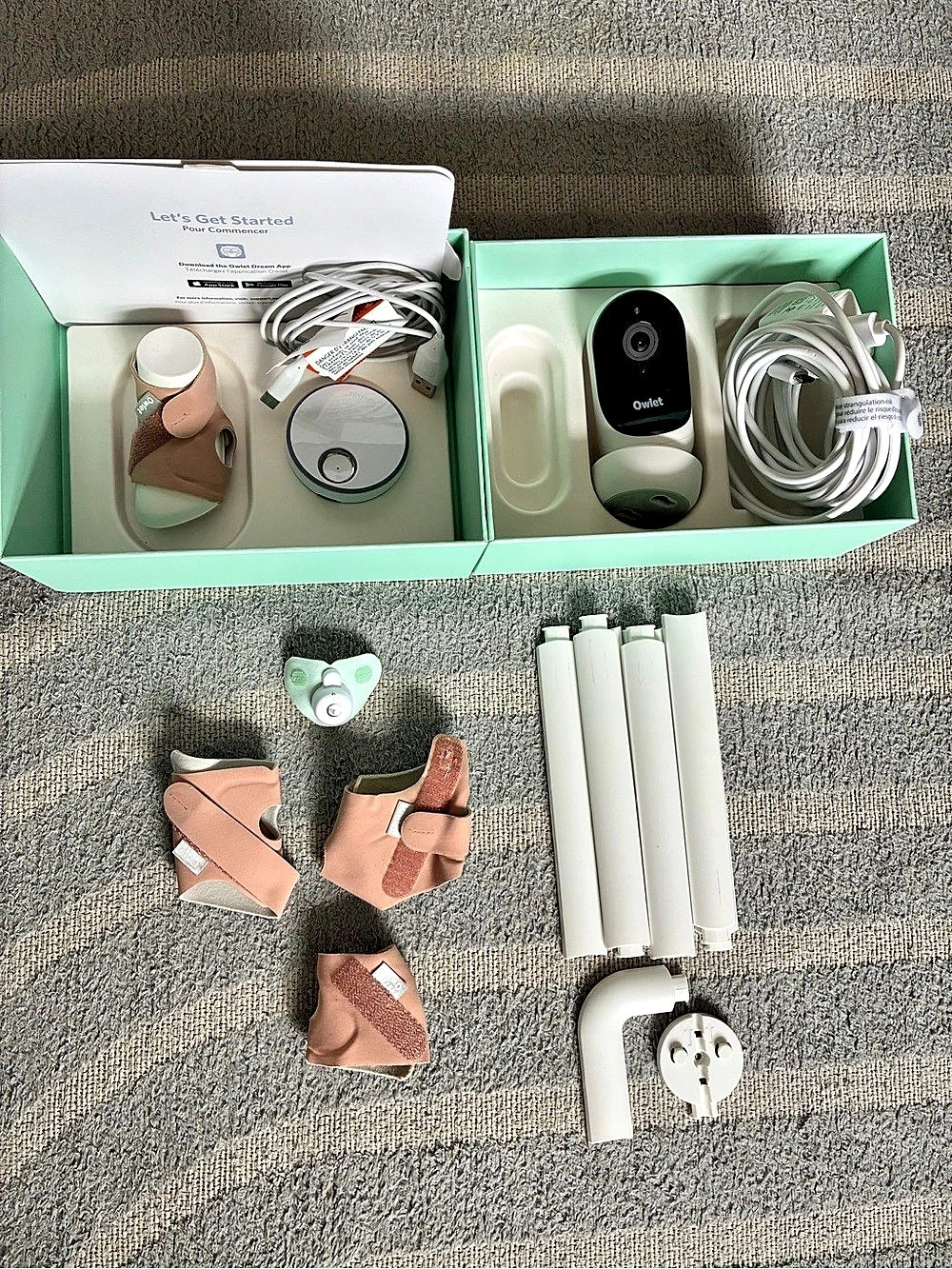 Owlet Dream Duo Smart Baby Monitor Set